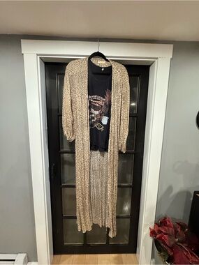 Spell Black Frankie Duster Leopard Print tank NOT included